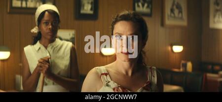 CHARMING THE HEARTS OF MEN, from left: Anna Friel, Sean Astin, 2020