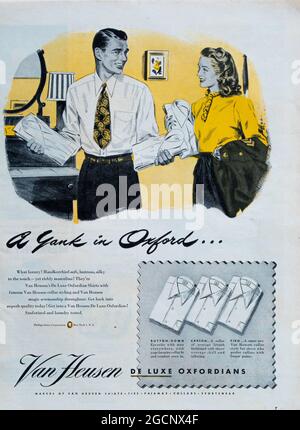 Vintage Life Magazine advertisement, 10 June 1946 issue, United States of America Stock Photo