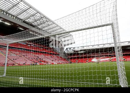 Liverpool, UK. 9th Aug, 2021. General view before the Pre Season Friendly match at Anfield, Liverpool. Picture credit should read: Darren Staples/Sportimage Credit: Sportimage/Alamy Live News Stock Photo