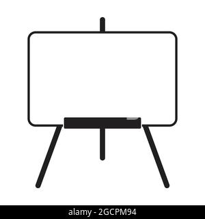 Artist's easel board icon vector for graphic design, logo, web site, social media, mobile app, ui illustration Stock Vector