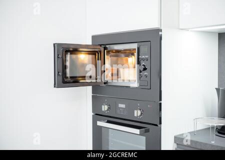 Modern kitchen appliances Stock Photo