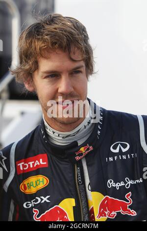 Sebastian Vettel (GER) Red Bull Racing. Formula One Testing, Jerez, Spain. 6-10 February 2012. Stock Photo