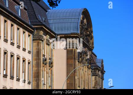 Moenchengladbach city in Germany. District court building (Landgericht). Stock Photo