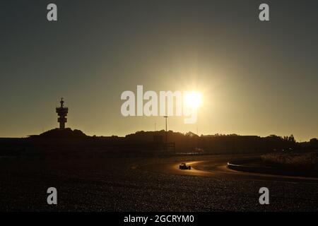 Scenic action. Formula One Testing, Day Two, Wednesday 6th February 2013. Jerez, Spain. Stock Photo