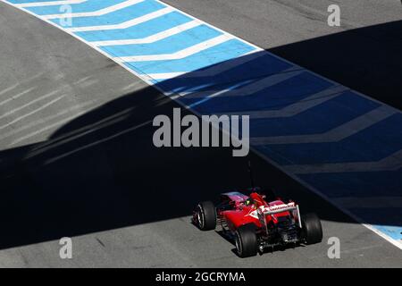 Felipe Massa (BRA) Ferrari F138. Formula One Testing, Day Two, Wednesday 6th February 2013. Jerez, Spain. Stock Photo