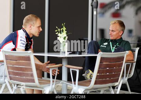 Driver Valtteri Bottas. Team Williams Martini. Formula One Test Days at ...