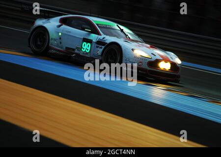 Bruno Senna (BRA) / Frederic Makowiecki (FRA) Aston Martin Vantage V8. FIA  World Endurance Championship, Round 5, Sunday 22nd September 2013. Circuit  of the Americas, Austin, Texas, USA Stock Photo - Alamy