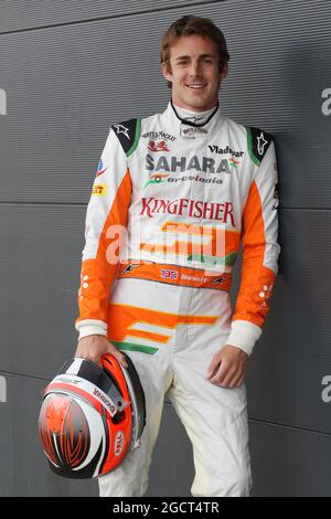 James Rossiter (GBR) Sahara Force India F1 Simulator Driver. British Grand Prix, Thursday 27th June 2013. Silverstone, England. Stock Photo