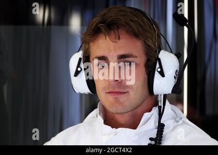 James Rossiter (GBR) Sahara Force India F1 Simulator Driver. British Grand Prix, Friday 28th June 2013. Silverstone, England. Stock Photo