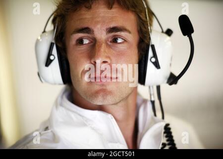 James Rossiter (GBR) Sahara Force India F1 Simulator Driver. British Grand Prix, Friday 28th June 2013. Silverstone, England. Stock Photo