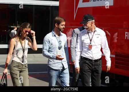 Dr. Dieter Zetsche (GER) Daimler AG CEO. German Grand Prix, Sunday 7th July 2013. Nurburgring, Germany. Stock Photo