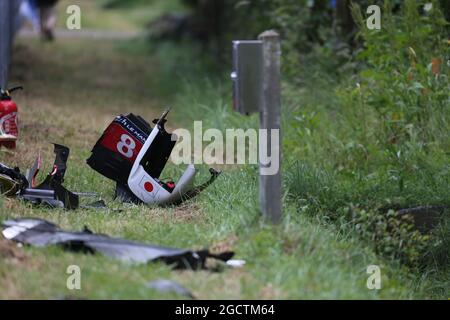 Sebastien buemi crash formula e hi res stock photography and