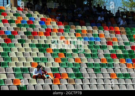 Two fans. German Grand Prix, Friday 18th July 2014. Hockenheim, Germany. Stock Photo