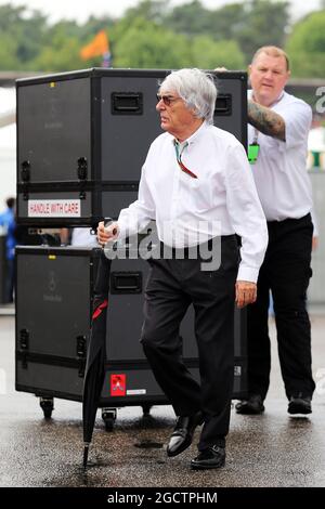 Bernie Ecclestone (GBR). German Grand Prix, Sunday 20th July 2014. Hockenheim, Germany. Stock Photo