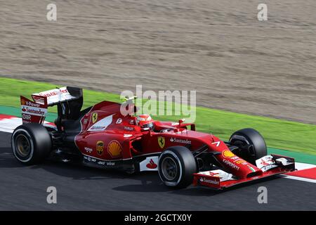 Kimi Raikkonen (FIN) Ferrari F14-T. Japanese Grand Prix, Saturday 4th October 2014. Suzuka, Japan. Stock Photo