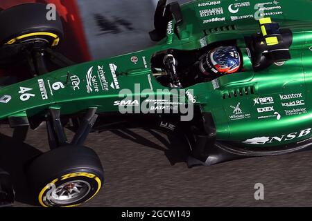 Will Stevens (GBR) Caterham CT05. Abu Dhabi Grand Prix