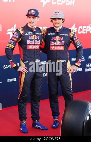 Scuderia toro rosso team mate carlos sainz jr hi-res stock