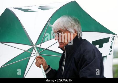 Bernie Ecclestone (GBR). United States Grand Prix, Saturday 24th November 2015. Circuit of the Americas, Austin, Texas, USA. Stock Photo