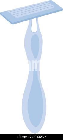 Shaving razor semi flat color vector object Stock Vector