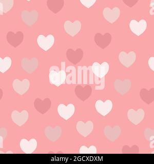 Seamless Typography Pattern Love Valentine Wrapping Stock Illustration  2296297977