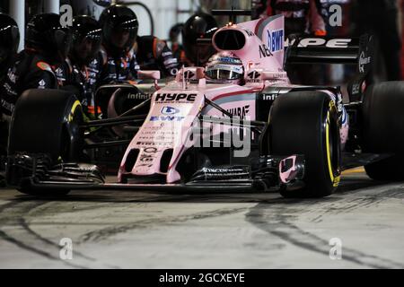 1/43 Sahara Bwt Force India Mercedes Vjm10 2017 Sergio Perez
