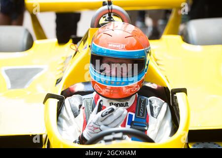 Jean-Pierre Jabouille (FRA) in the 1979 Renault RS10. French Grand Prix ...