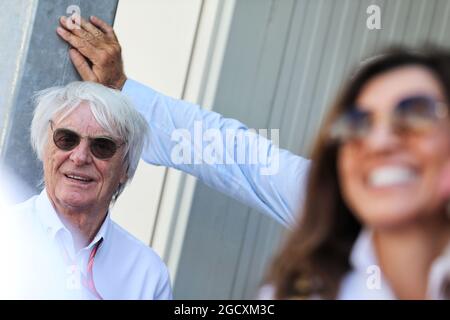 Bernie Ecclestone (GBR). Azerbaijan Grand Prix, Sunday 25th June 2017. Baku City Circuit, Azerbaijan. Stock Photo