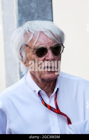 Bernie Ecclestone (GBR). Azerbaijan Grand Prix, Sunday 25th June 2017. Baku City Circuit, Azerbaijan. Stock Photo