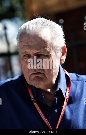 Alan Jones (AUS). Australian Grand Prix, Friday 23rd March 2018. Albert Park, Melbourne, Australia. Stock Photo