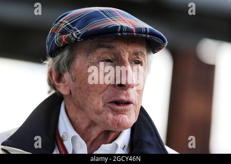 Jackie Stewart (GBR). Australian Grand Prix, Saturday 24th March 2018. Albert Park, Melbourne, Australia. Stock Photo