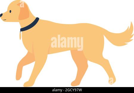 A cartoon illustration of a dog looking calm Stock Vector Image & Art -  Alamy