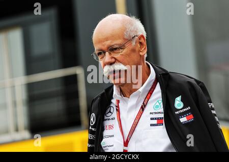 Dr. Dieter Zetsche (GER) Daimler AG CEO. German Grand Prix, Sunday 22nd July 2018. Hockenheim, Germany. Stock Photo