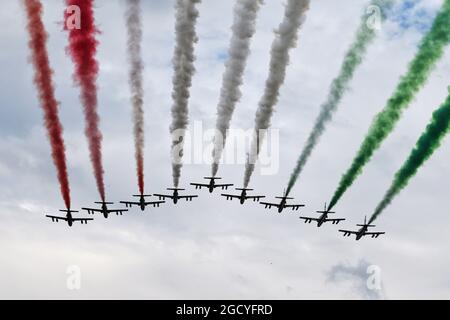 Grid atmosphere. Italian Grand Prix, Sunday 2nd September 2018. Monza Italy. Stock Photo