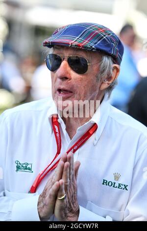 Jackie Stewart (GBR). Australian Grand Prix, Saturday 16th March 2019. Albert Park, Melbourne, Australia. Stock Photo