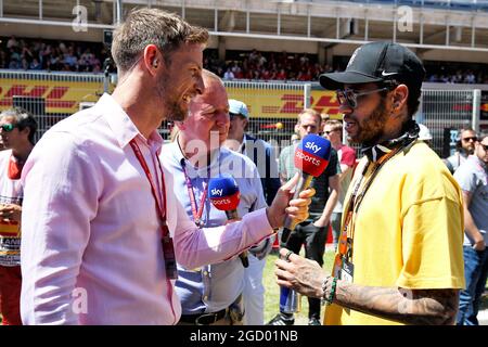 Sky Sports F1 Presenter Martin Brundle Before The Bahrain Grand Prix At ...