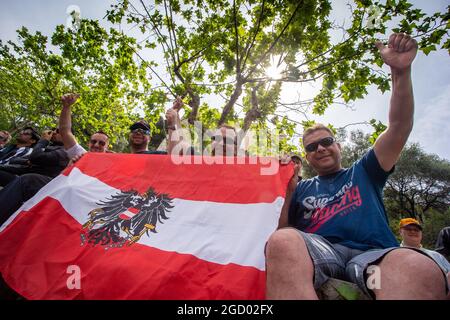 Fans. Monaco Grand Prix, Saturday 25th May 2019. Monte Carlo, Monaco. Stock Photo