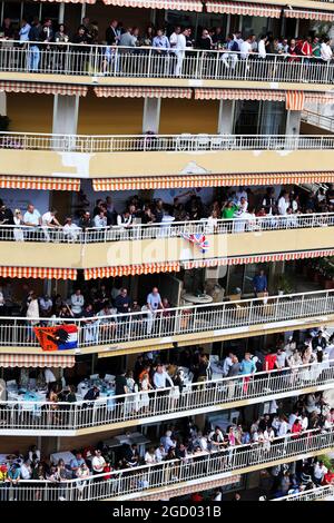 Fans. Monaco Grand Prix, Sunday 26th May 2019. Monte Carlo, Monaco. Stock Photo