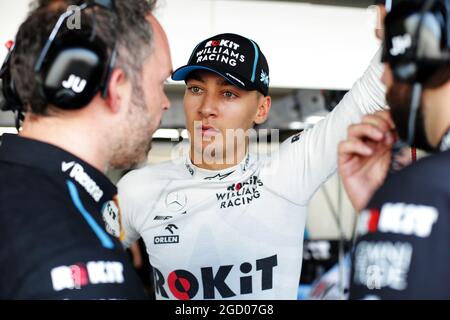 George Russell (GBR) Williams Racing. German Grand Prix, Friday 26th July 2019. Hockenheim, Germany. Stock Photo