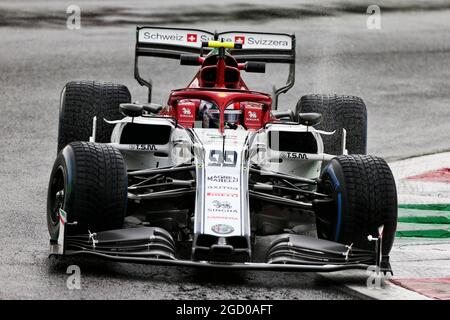 Alfa Romeo Racing C38 with Italian themed livery detail