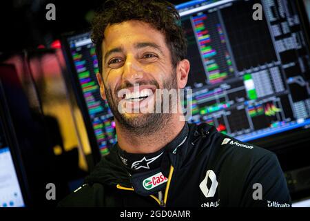 Daniel Ricciardo (AUS) Renault F1 Team. Italian Grand Prix, Friday 6th September 2019. Monza Italy. Stock Photo