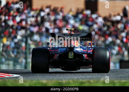 Alexander Albon (THA) Red Bull Racing RB15. Japanese Grand Prix, Sunday 13th October 2019. Suzuka, Japan. Stock Photo