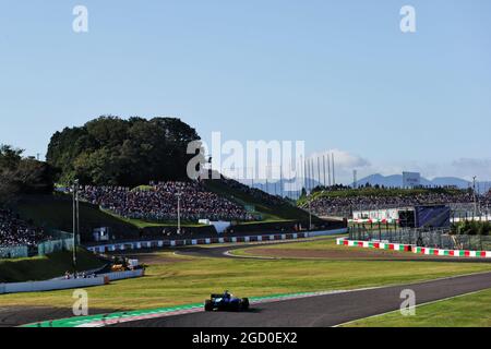 George Russell (GBR) Williams Racing FW42. Japanese Grand Prix, Sunday 13th October 2019. Suzuka, Japan. Stock Photo