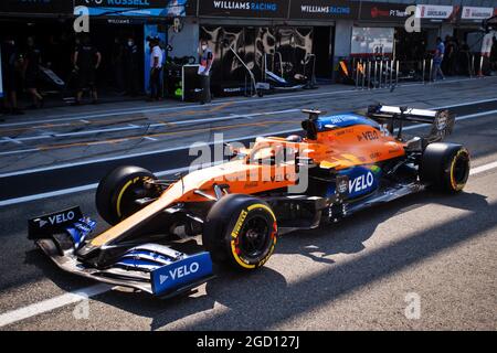 Carlos Sainz Jr (ESP) McLaren MCL35. Italian Grand Prix, Friday 4th  September 2020. Monza Italy Stock Photo - Alamy