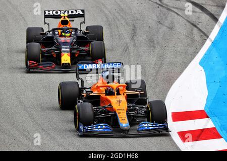 Daniel Ricciardo (AUS) McLaren MCL35M. Emilia Romagna Grand Prix ...