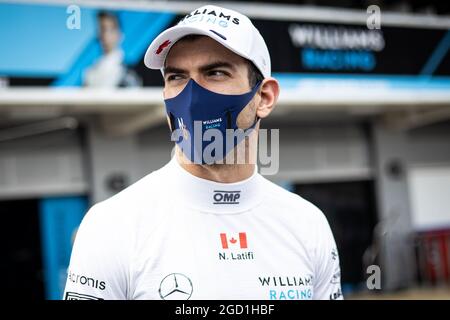 Nicholas Latifi (CDN) Williams Racing. Spanish Grand Prix, Sunday 9th May 2021. Barcelona, Spain. Stock Photo