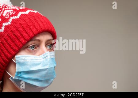 Girl with hat and face mask during Covid pandemic, Bangkok, Thailand Stock  Photo - Alamy