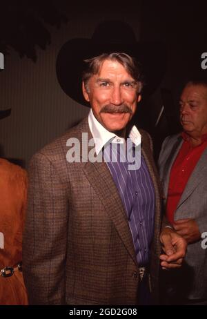 **FILE PHOTO** Alex Cord Has Passed Away At 88. Alex Cord July 1989 Credit: Ralph Dominguez/MediaPunch Stock Photo