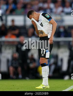 Derby, UK. 10th Aug, 2021. Ravel Morrison of Derby County during the Carabao Cup match between Derby County and Salford City at the Ipro Stadium, Derby, England on 10 August 2021. Photo by Andy Rowland. Credit: PRiME Media Images/Alamy Live News Stock Photo