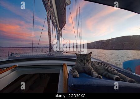 Antipodes II Beneteau Oceanis 40 Yacht Stock Photo