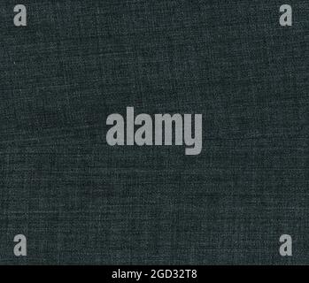 dark grey polyester and wool fabric texture useful as a background Stock Photo